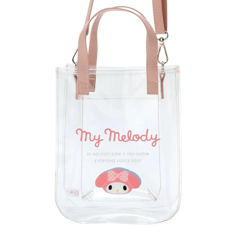 My Melody Clear 2-Way Mini Tote SANRIO