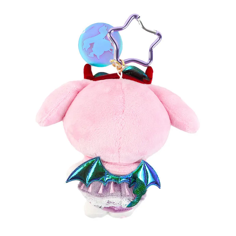 My Melody Dark Plush Mascot Keychain  (Bright and Dark Angel Series) SANRIO