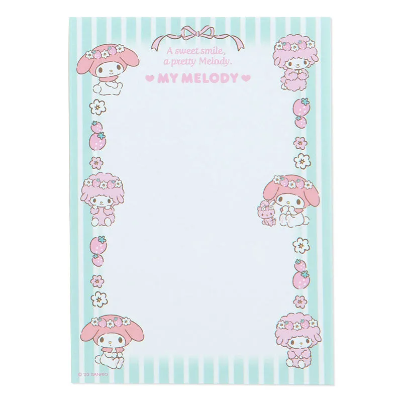 My Melody Memo Pad & Sticker Set SANRIO