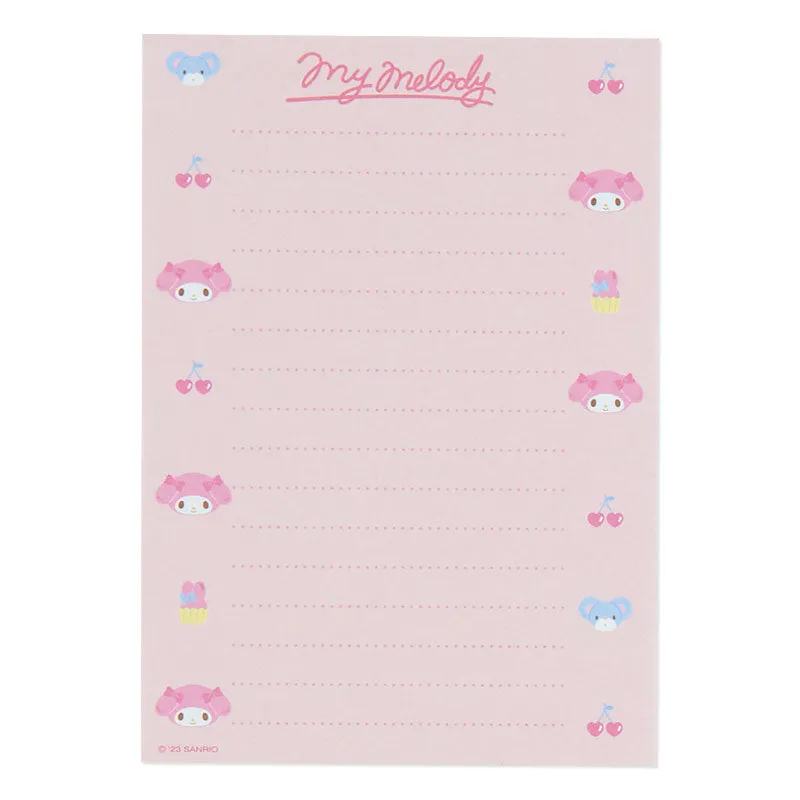 My Melody Memo Pad & Sticker Set SANRIO