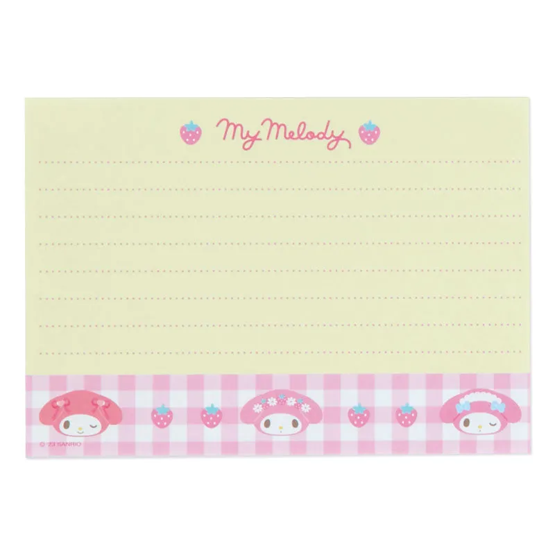 My Melody Memo Pad & Sticker Set SANRIO