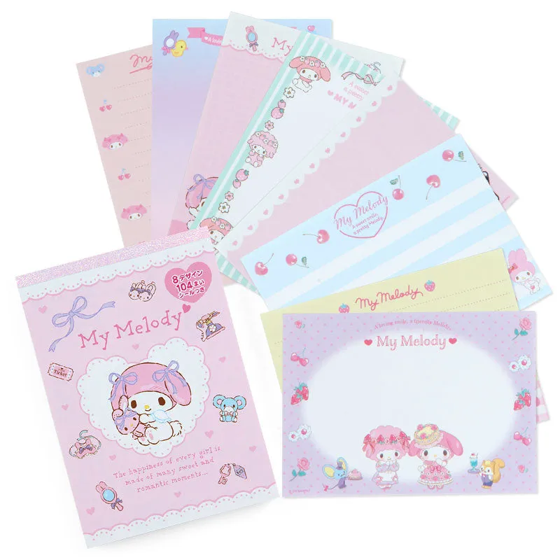 My Melody Memo Pad & Sticker Set SANRIO
