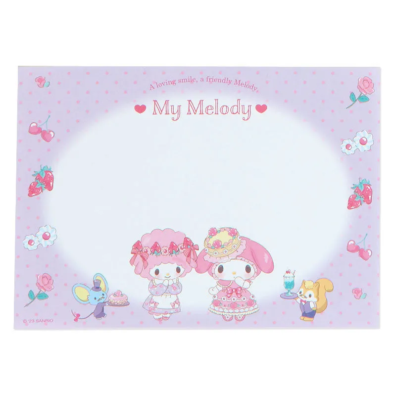 My Melody Memo Pad & Sticker Set SANRIO