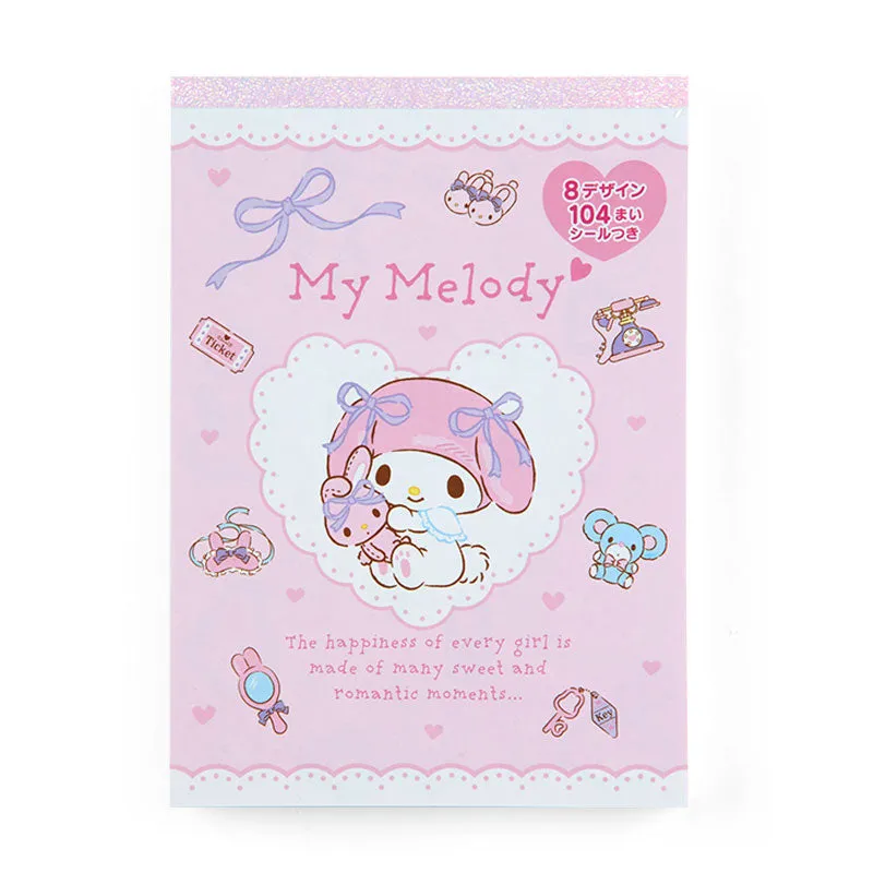 My Melody Memo Pad & Sticker Set SANRIO