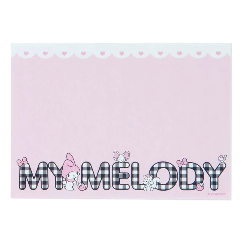 My Melody Memo Pad & Sticker Set SANRIO
