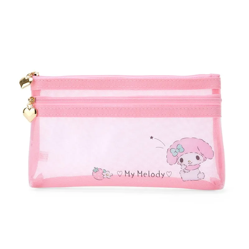 My Melody Mesh Pencil Pouch SANRIO
