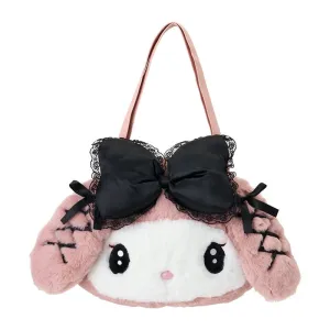 My Melody Plush Tote Bag (Midnight Melokuro Series) SANRIO