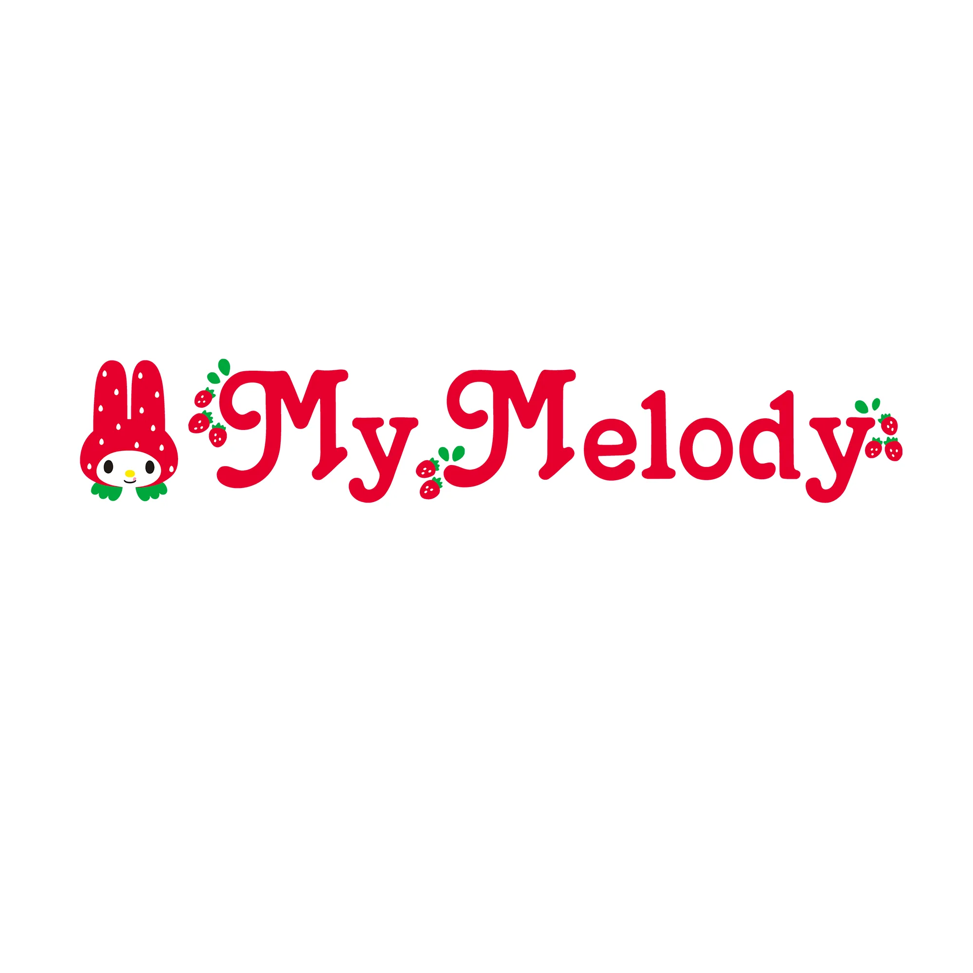 My Melody Strawberry Logo Tee SANRIO