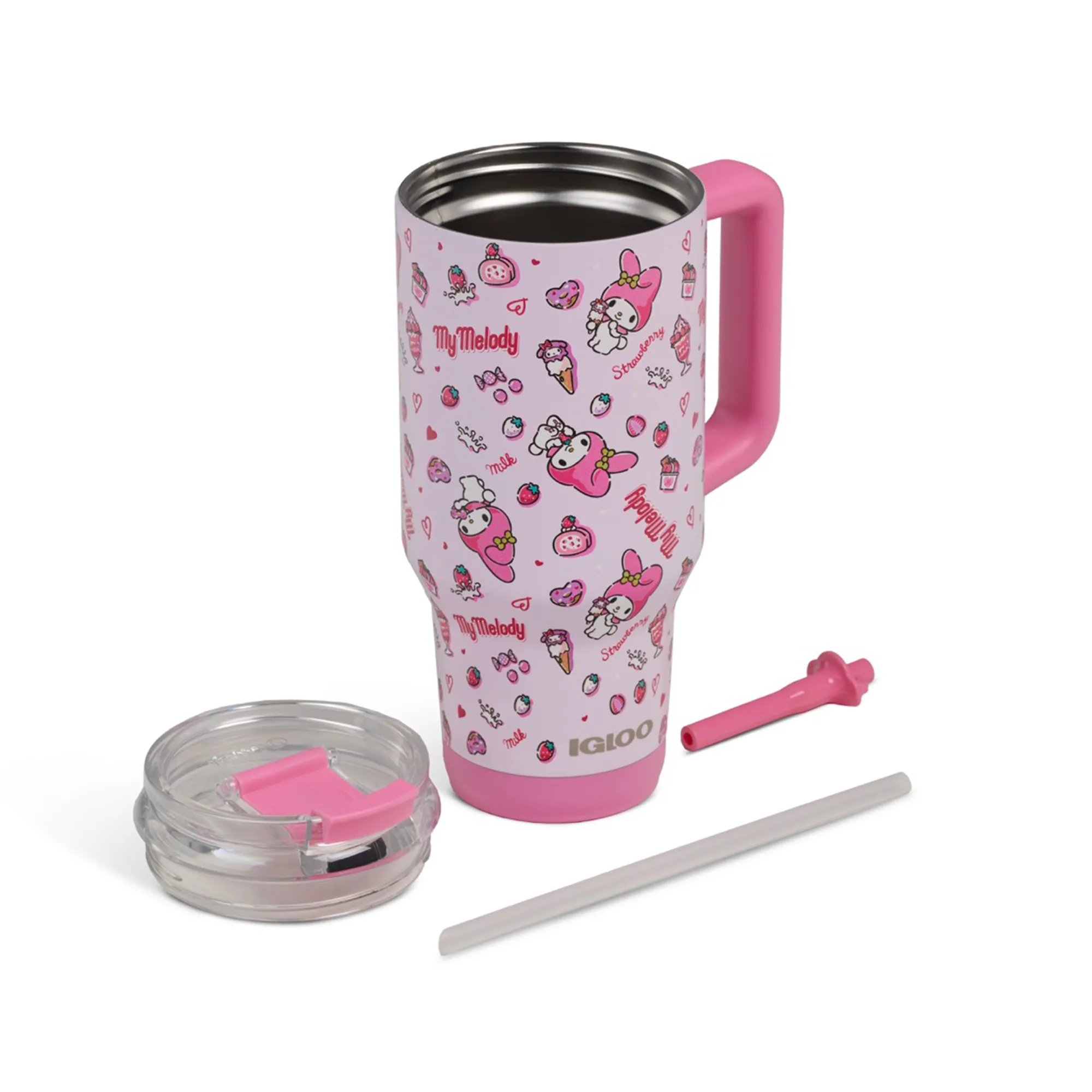 My Melody x Igloo 50th Anniversary 32oz Flip n Sip Travel Mug SANRIO