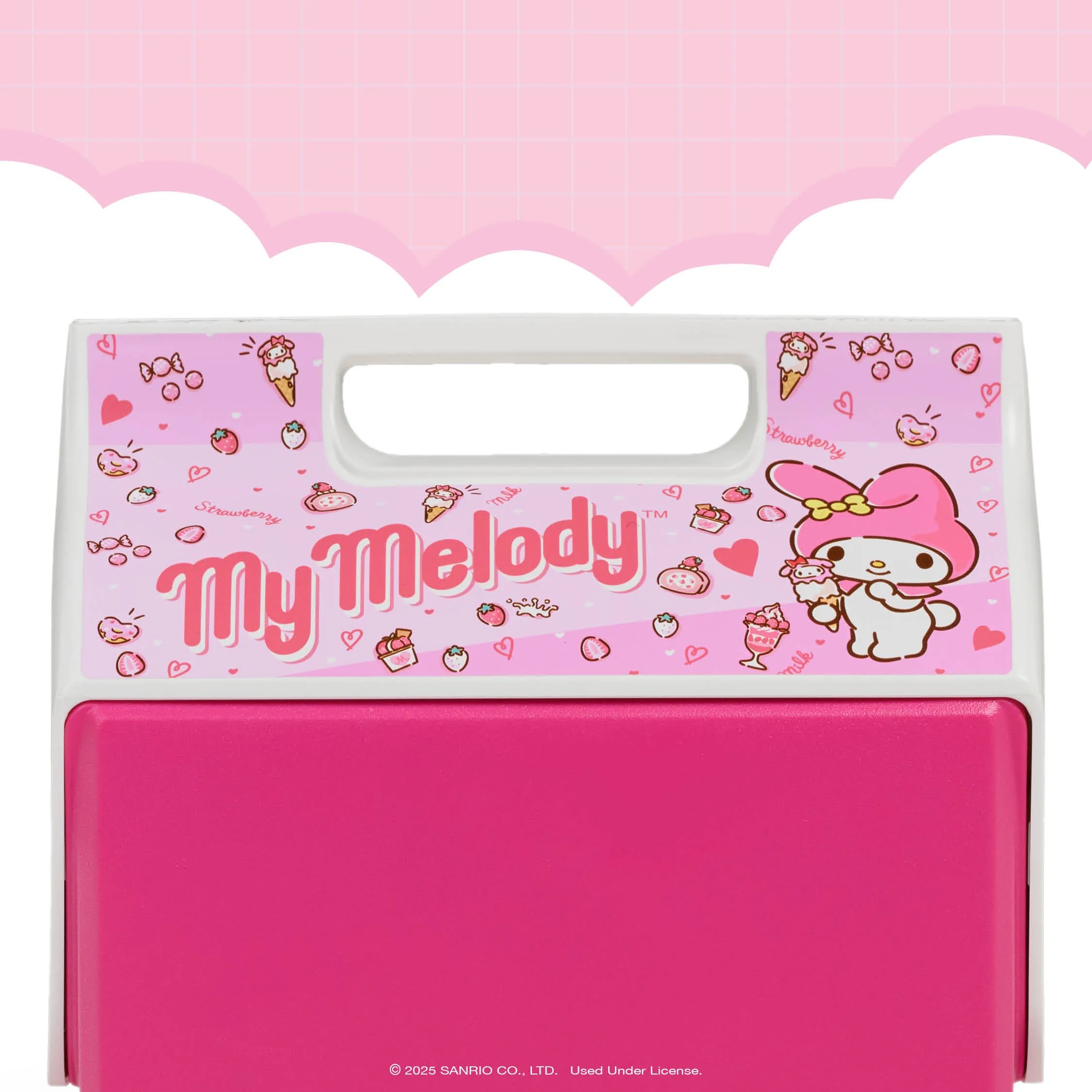 My Melody x Igloo 50th Anniversary Little Playmate 7 Qt Cooler SANRIO