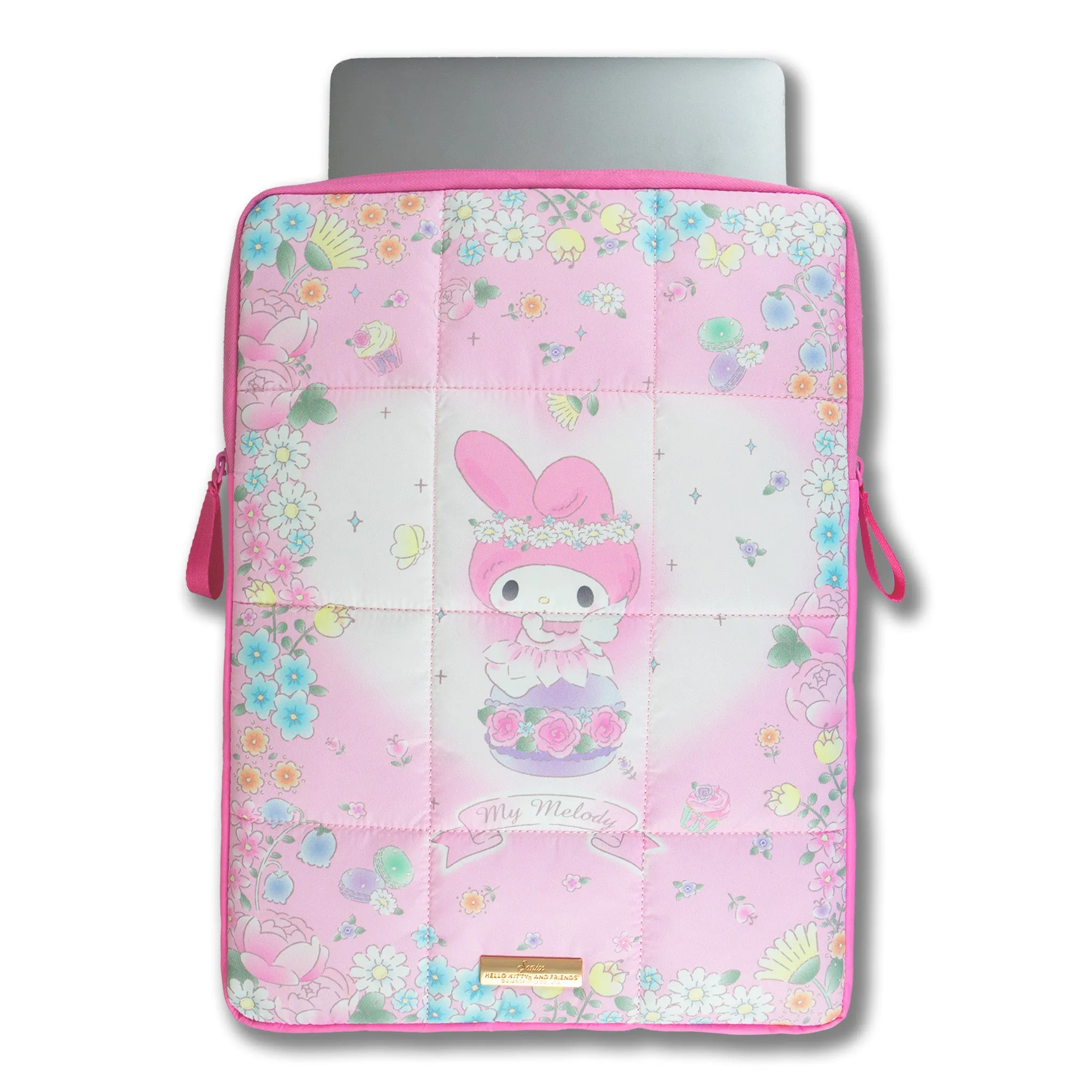 My Melody x Sonix Fairy 50th Anniv. Puffy Laptop Sleeve SANRIO