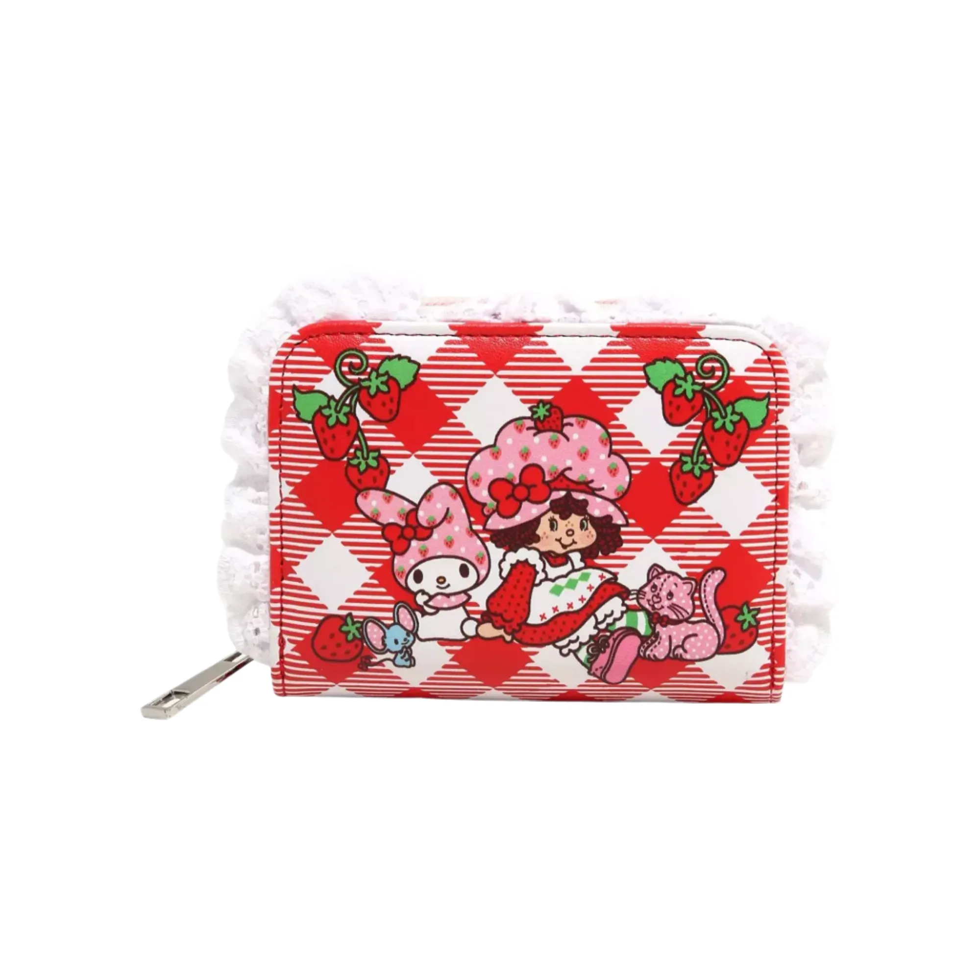 My Melody x Strawberry Shortcake Compact Wallet SANRIO