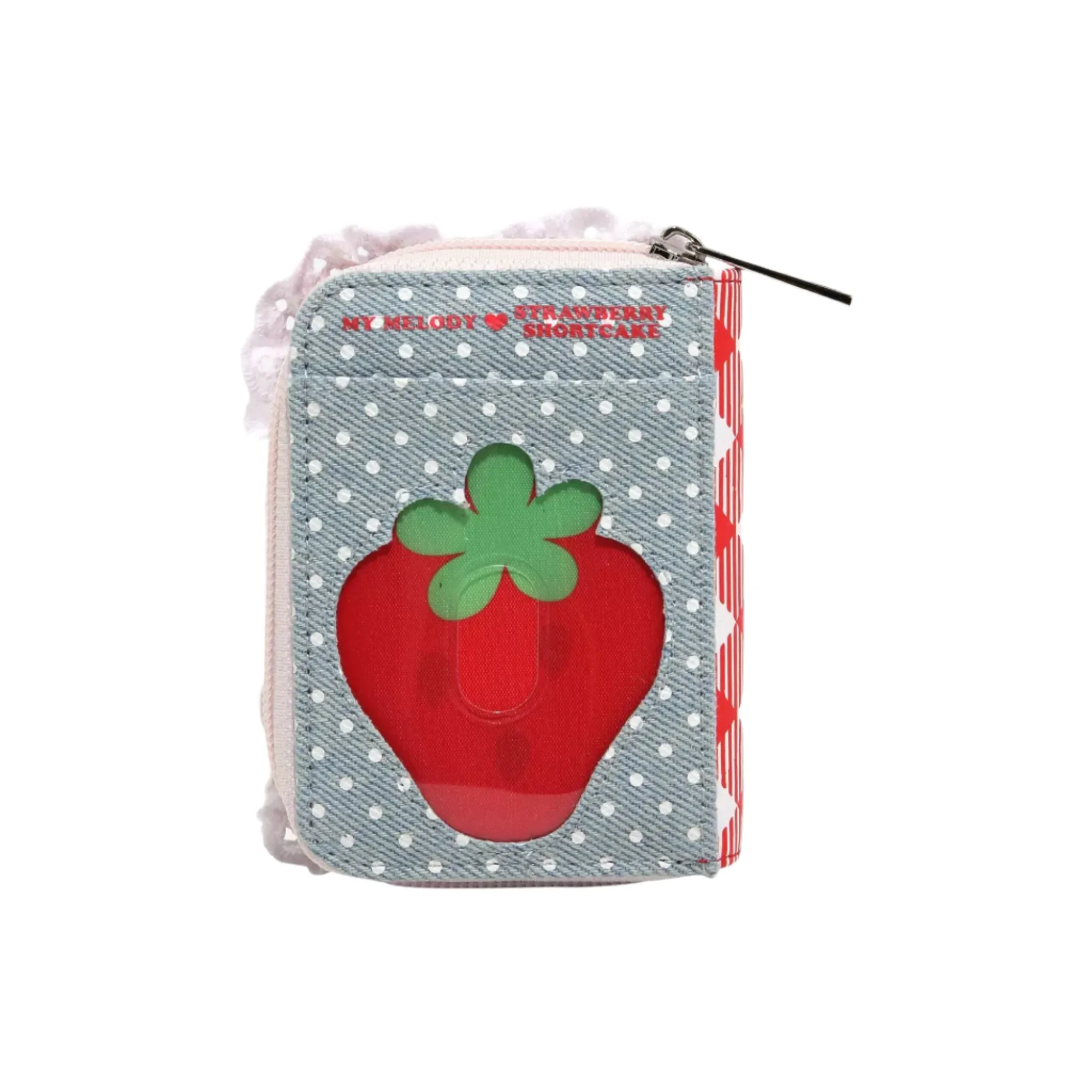 My Melody x Strawberry Shortcake Compact Wallet SANRIO