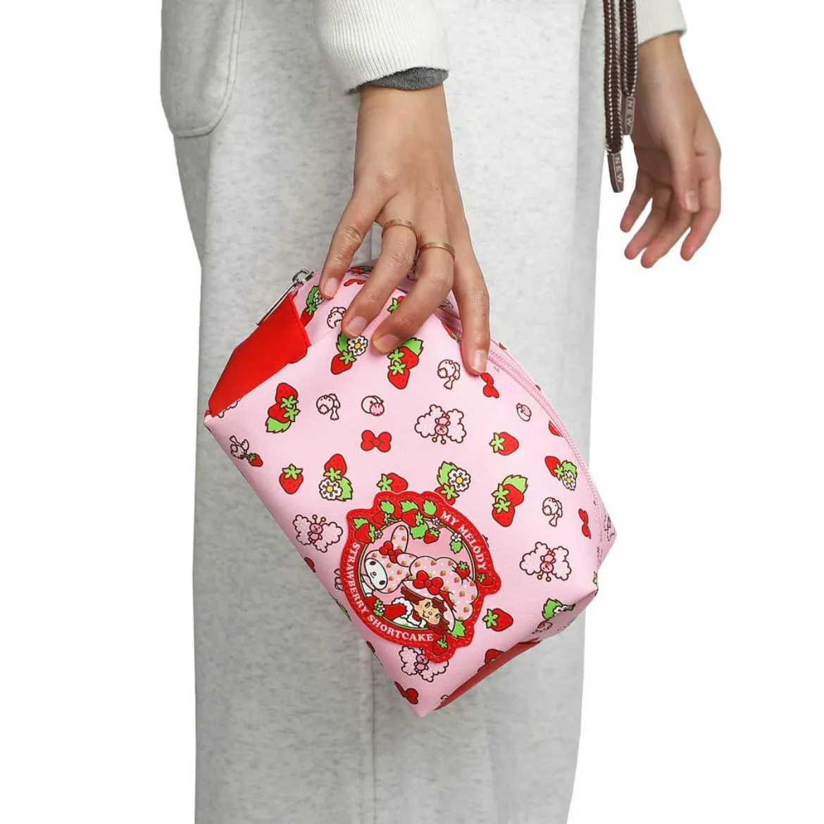 My Melody x Strawberry Shortcake Cosmetic Bag SANRIO
