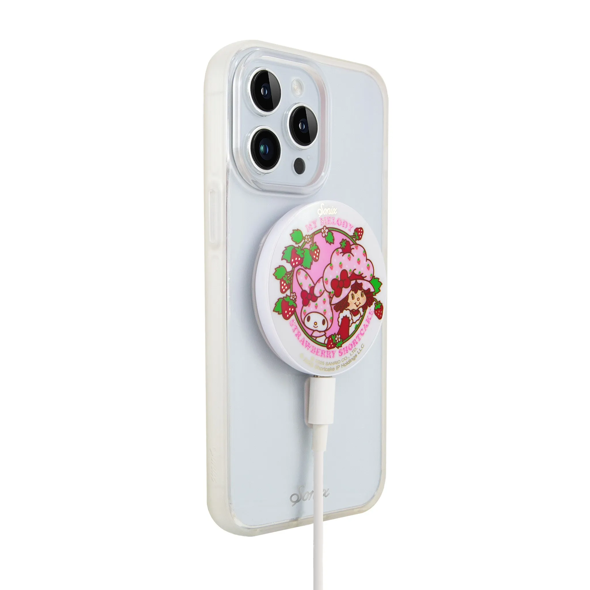 My Melody x Strawberry Shortcake Maglink Charger SANRIO