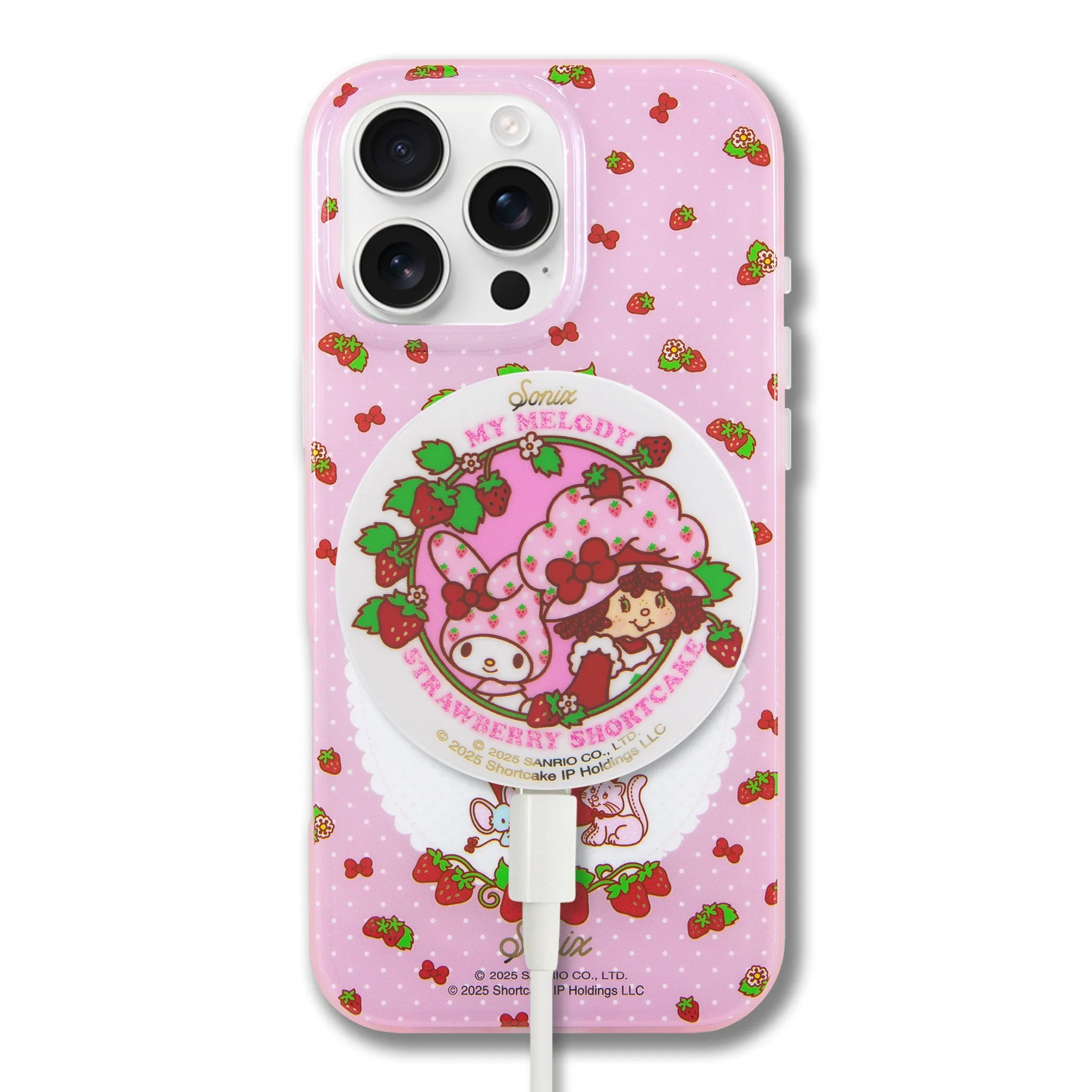 My Melody x Strawberry Shortcake Maglink Charger SANRIO