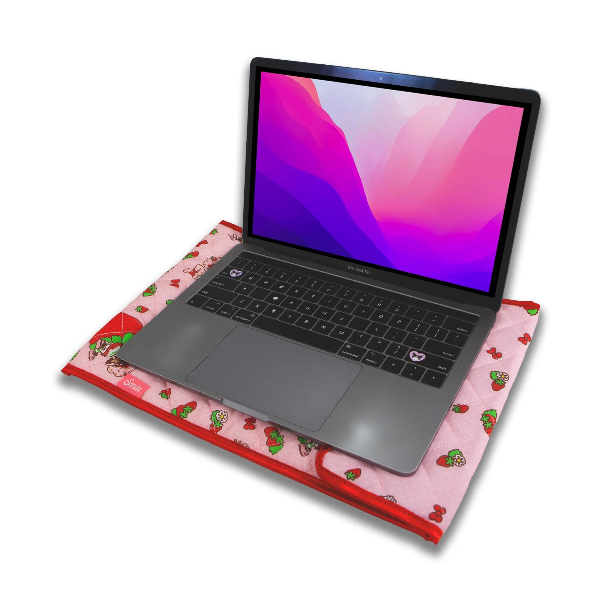 My Melody x Strawberry Shortcake Quilted Laptop Sleeve SANRIO