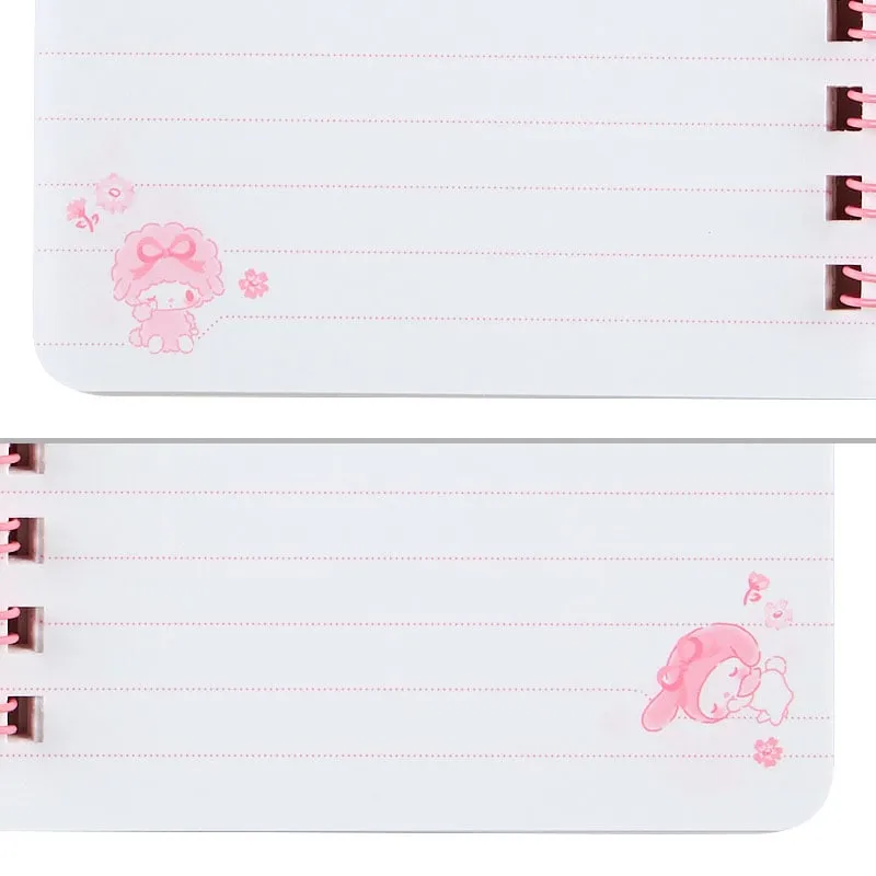 My Sweet Piano Compact Ruled Notebook SANRIO
