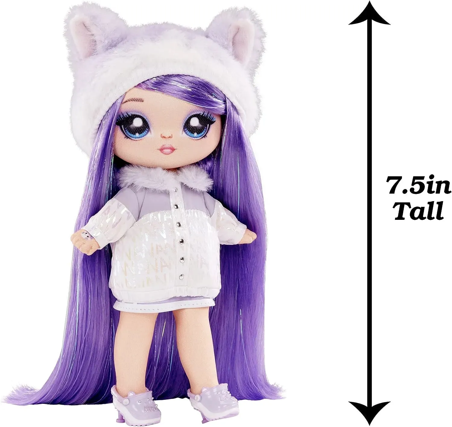 Na! Na! Na! Surprise Backpack Lavender Kitty 3-in-1 Bedroom Playset