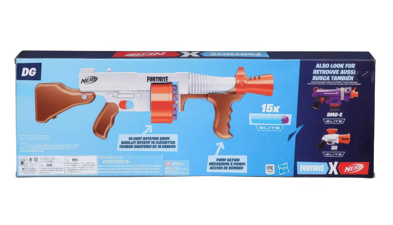 NERF Fortnite DG Blaster & 15 Darts