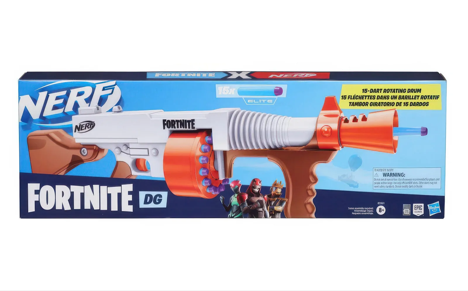 NERF Fortnite DG Blaster & 15 Darts