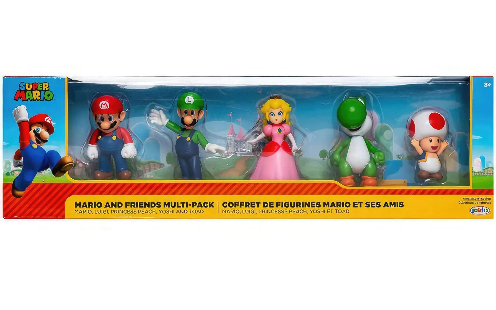 Nintendo Super Mario 6 cm Figure 5 Pack Mario & Friends