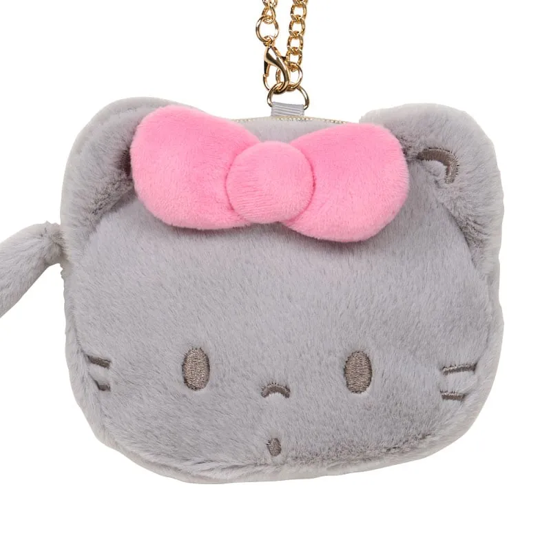 Nya Ni NyuNyeNyon Plush Mini Face Pouch (Sanrio Cat Club Series) SANRIO