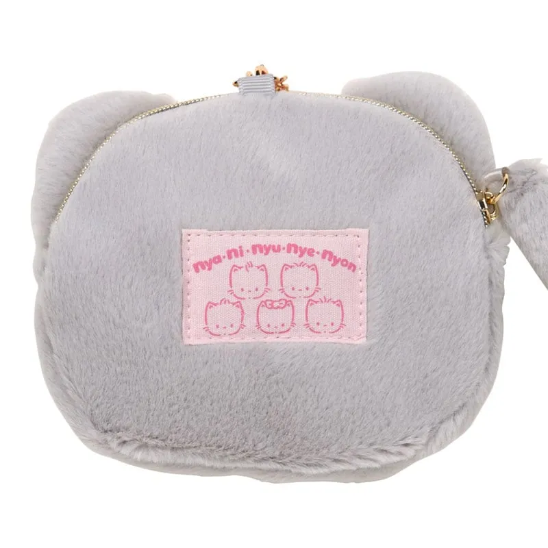 Nya Ni NyuNyeNyon Plush Mini Face Pouch (Sanrio Cat Club Series) SANRIO