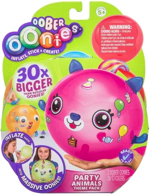 Oober Oonies Party Animal Theme Pack - Assorted