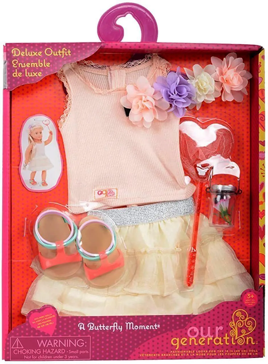 Our Generation A Butterfly Moment Deluxe Outfit BD30198Z