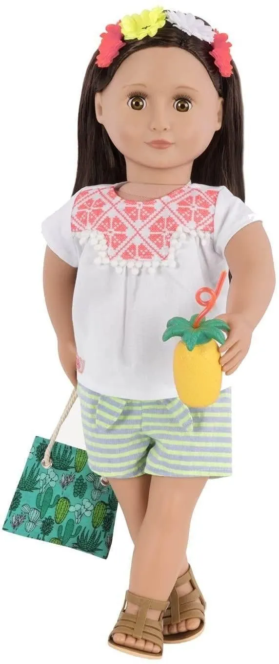 Our Generation BD30294 Dolls Outfit Fashion Fiesta Deluxe Set for 18 Inch Doll