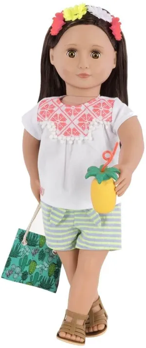 Our Generation BD30294 Dolls Outfit Fashion Fiesta Deluxe Set for 18 Inch Doll