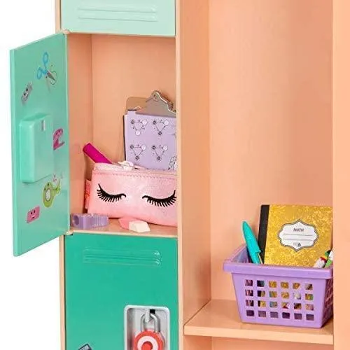 Our Generation Classroom Cool Locker Set