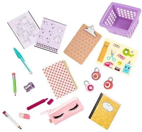 Our Generation Classroom Cool Locker Set