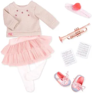 Our Generation Deluxe Clothing - Music Costume with Trumpet