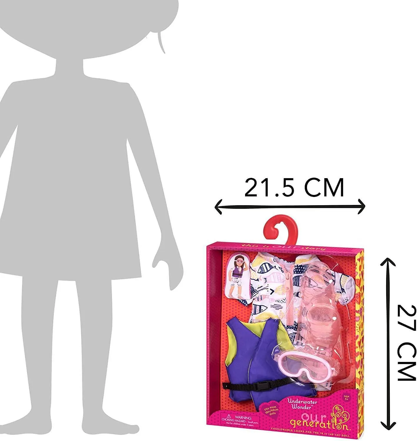 Our Generation Deluxe Doll Clothes - Diving Outfit