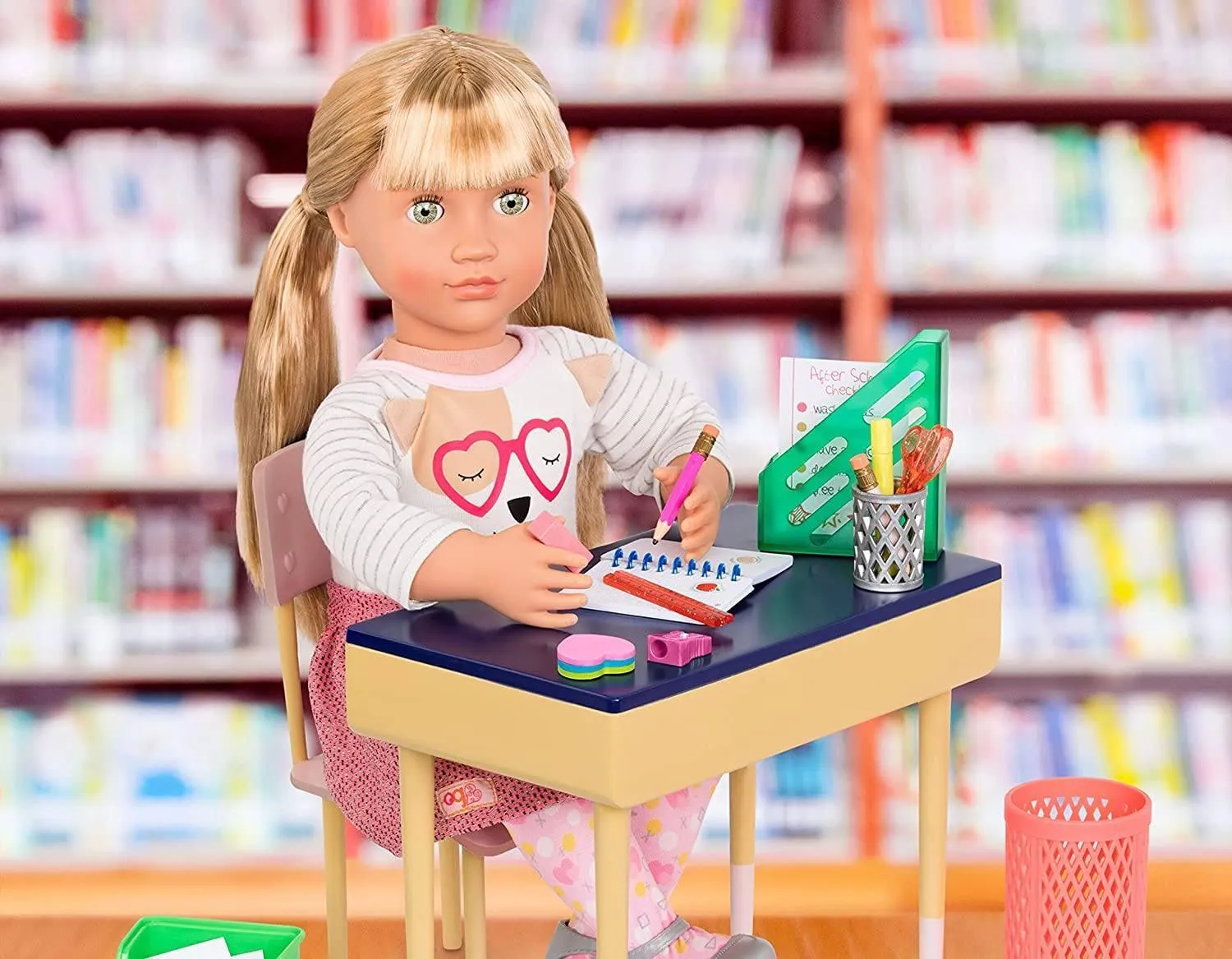 Our Generation Doll School Desk