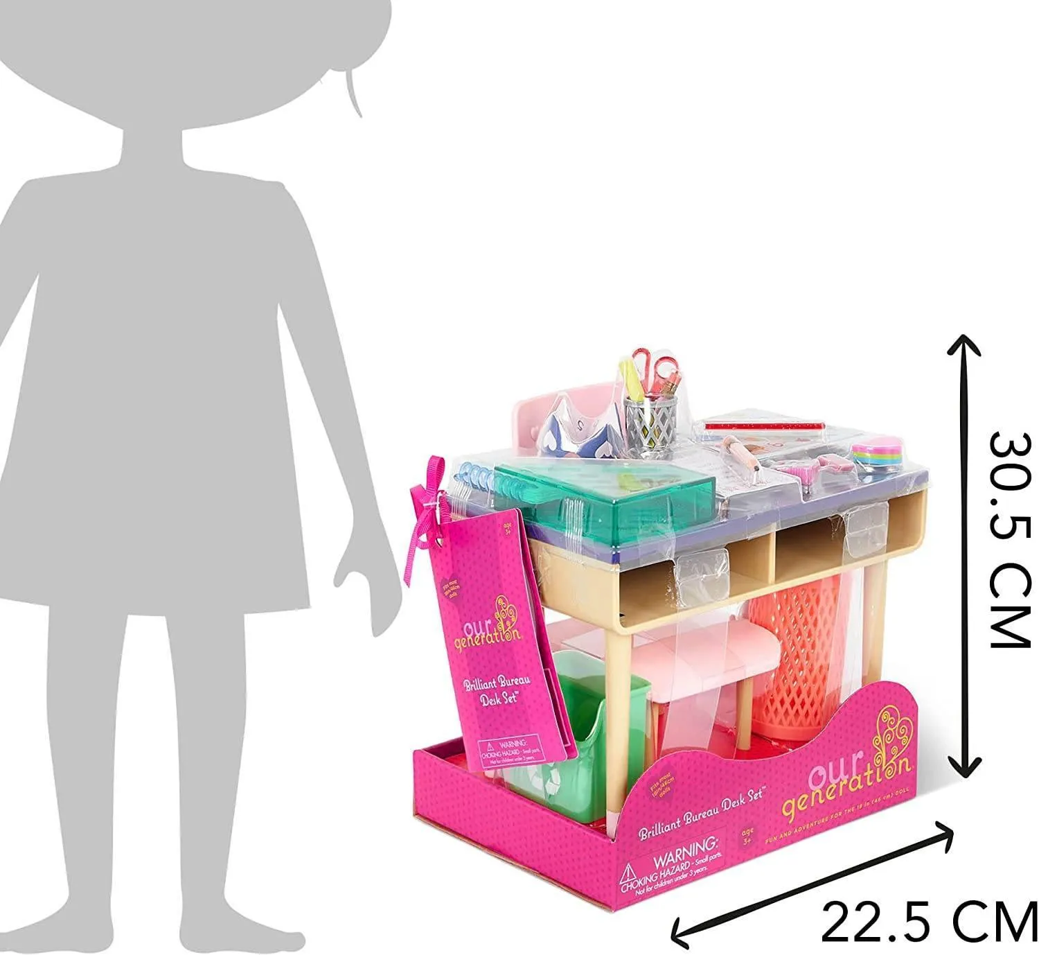 Our Generation Doll School Desk