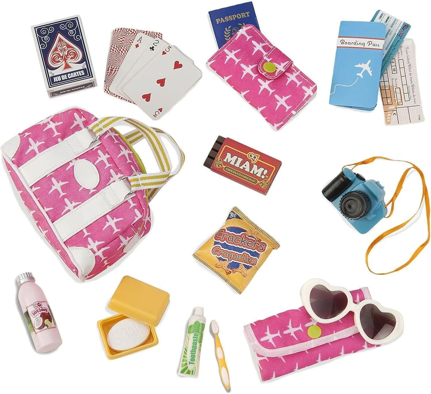 Our Generation Dolls Bon Voyage Travel Set Accessories Playset