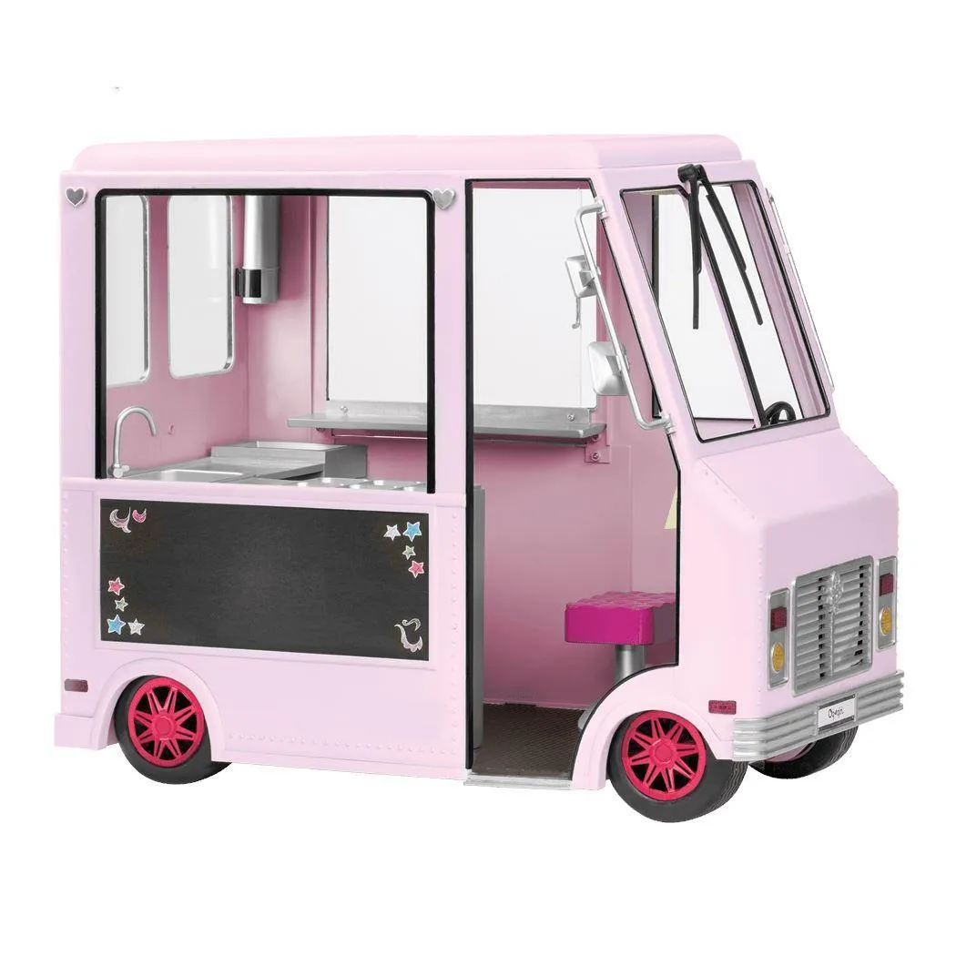 Our Generation Sweet Stop Ice Cream Truck - Pink