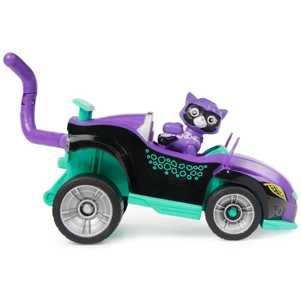PAW Patrol, Cat Pack, Shades Transforming Toy Car with Action Figure