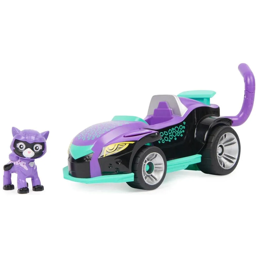 PAW Patrol, Cat Pack, Shades Transforming Toy Car with Action Figure