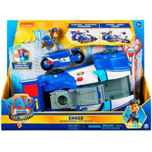 PAW Patrol Chases 2-in-1 Transforming Movie City Cruiser