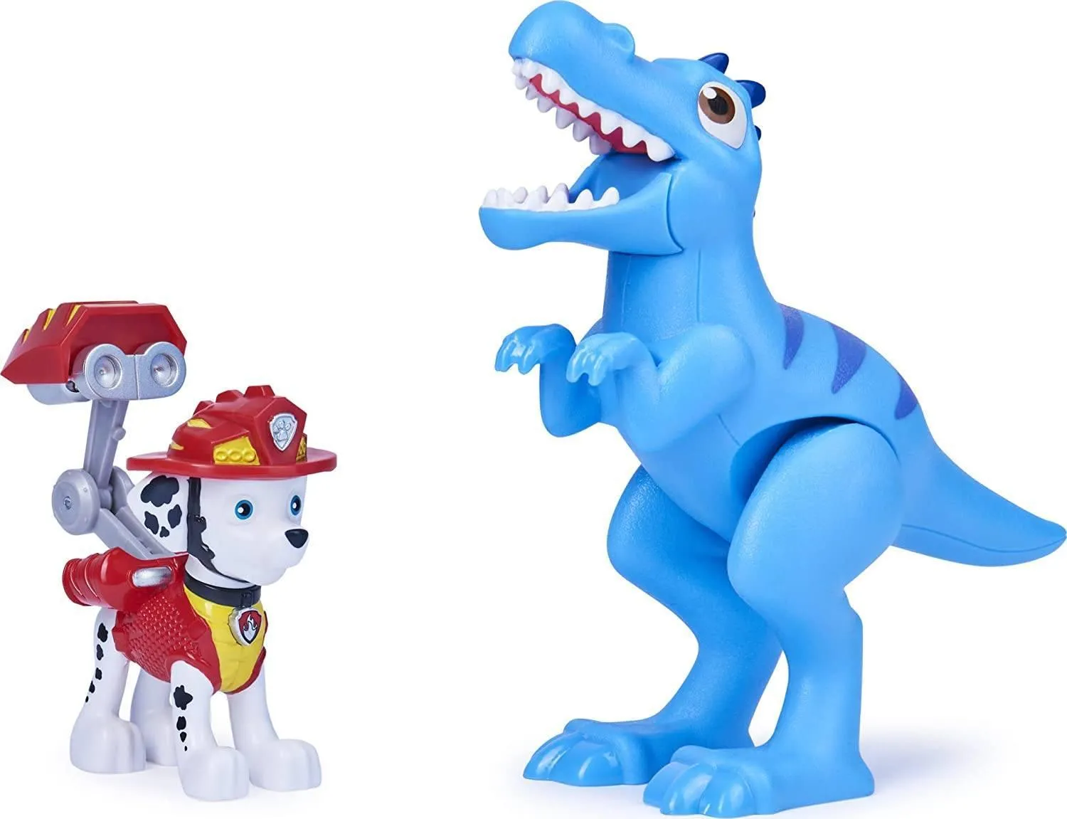 PAW Patrol Dino Rescue Marshall and Dinosaur Action Figure Set
