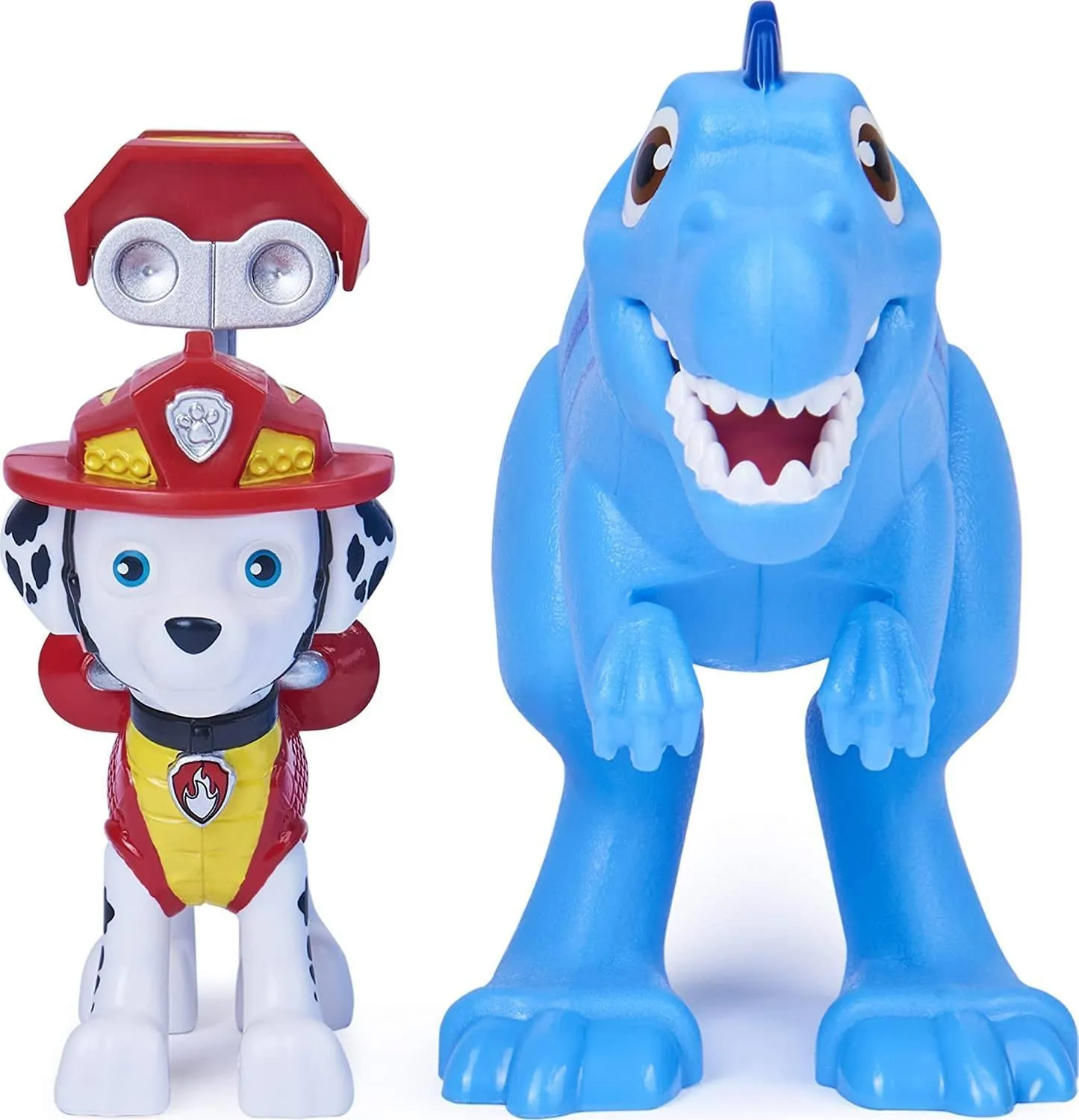 PAW Patrol Dino Rescue Marshall and Dinosaur Action Figure Set