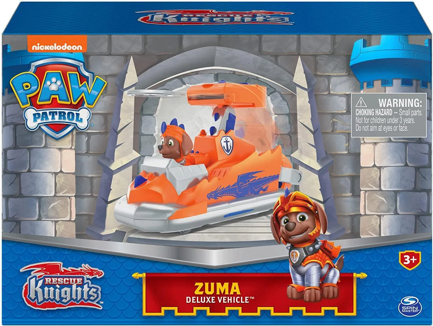 PAW Patrol Rescue Knights Zuma Transforming Car