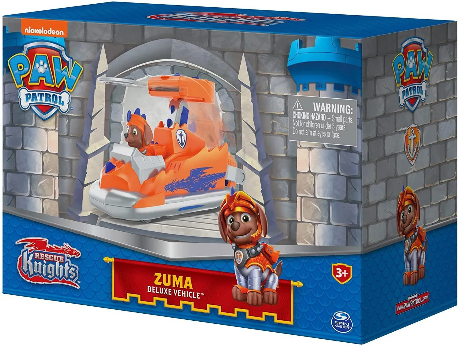 PAW Patrol Rescue Knights Zuma Transforming Car