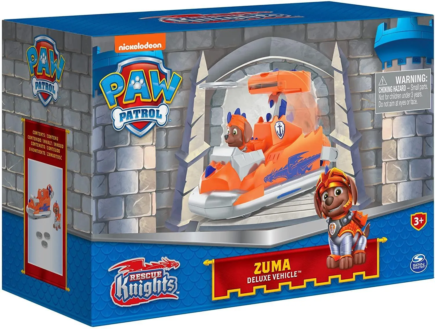 PAW Patrol Rescue Knights Zuma Transforming Car