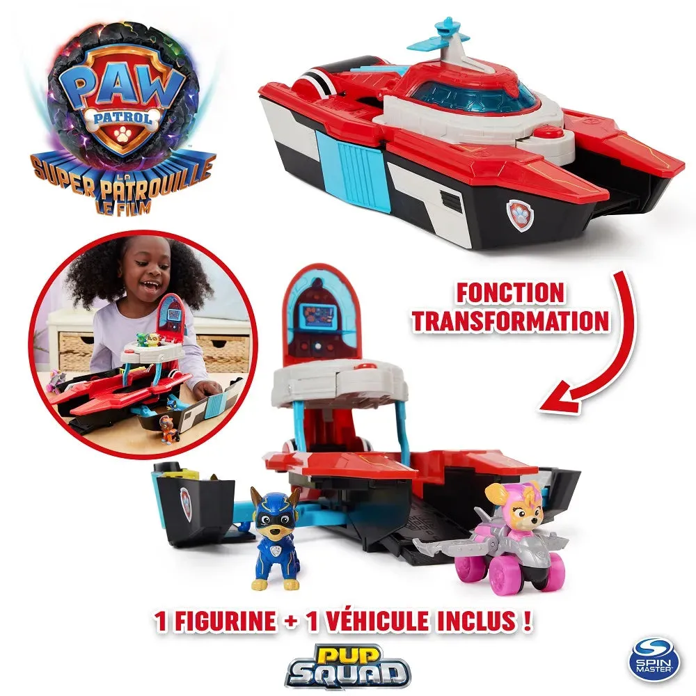 PAW Patrol The Movie Pup Squad Marine HQ
