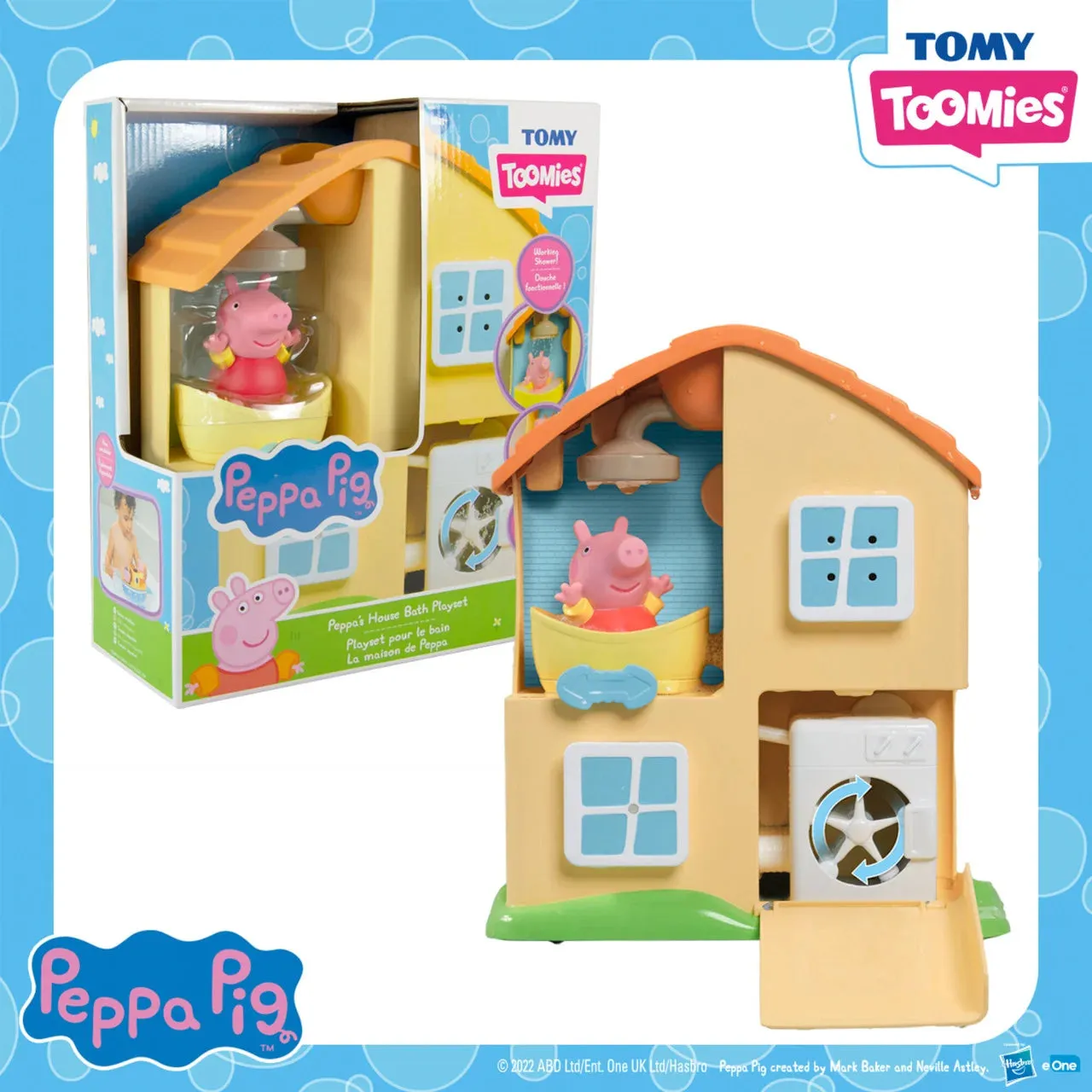 Peppa Pig Peppa's House Bath Playset